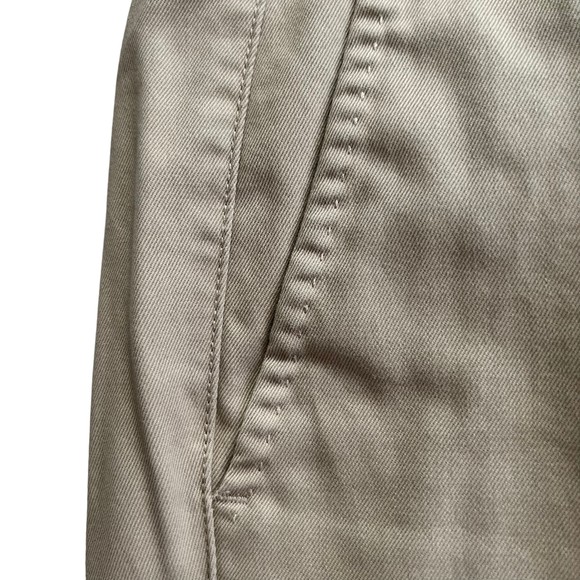 Peter Millar Chino Golf Pant Khaki Tan Pima Cotton Flat Front Straight Leg 34x28 - Picture 4 of 10